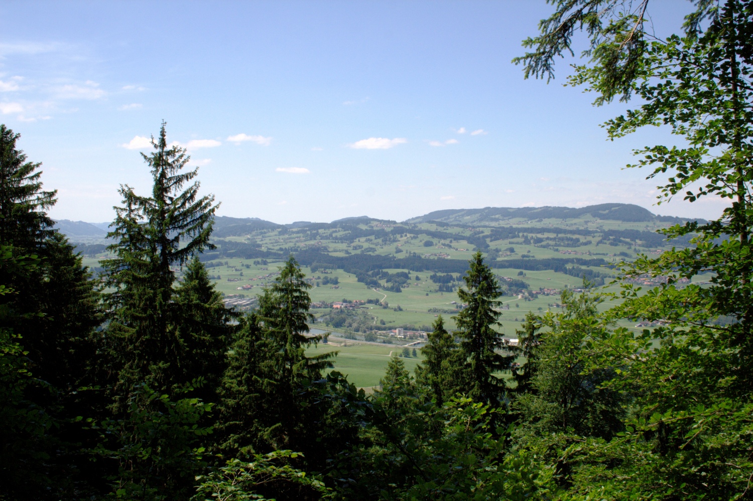 Blick ins Allgäu