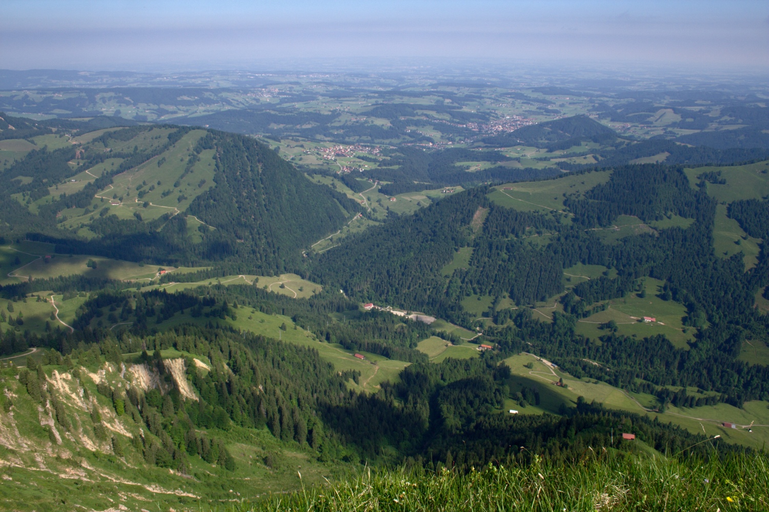 Blick Richtung Oberstaufen
