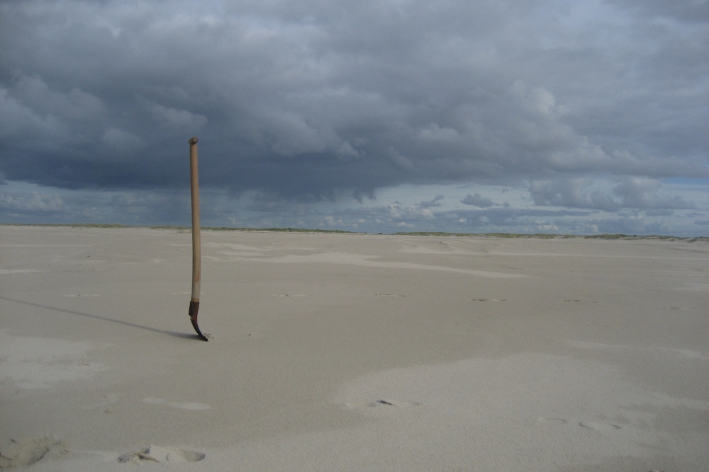Amrum: Stillleben im Sand