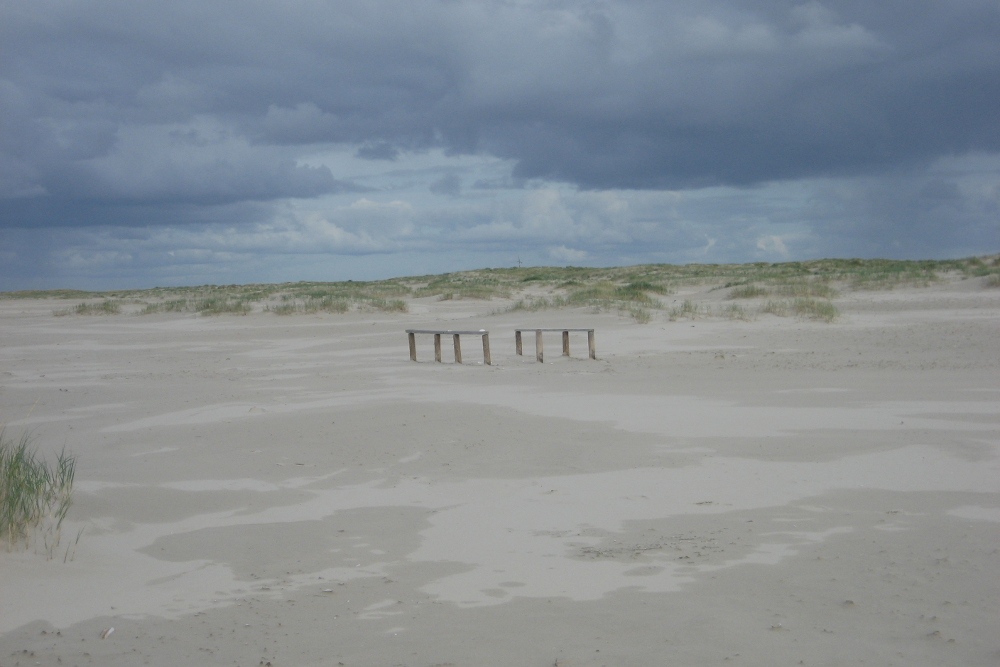 Amrum: Relikte auf Kniepsand