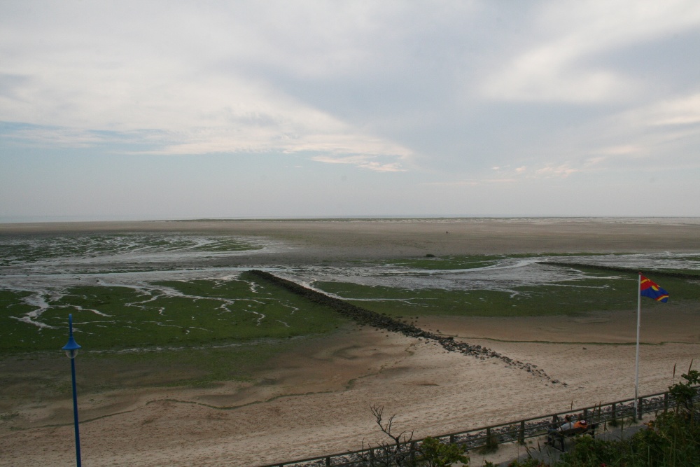 Amrum: Kniepsand bei Niedrigwasser