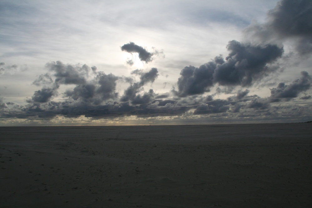 Amrum: Sand und Wolken