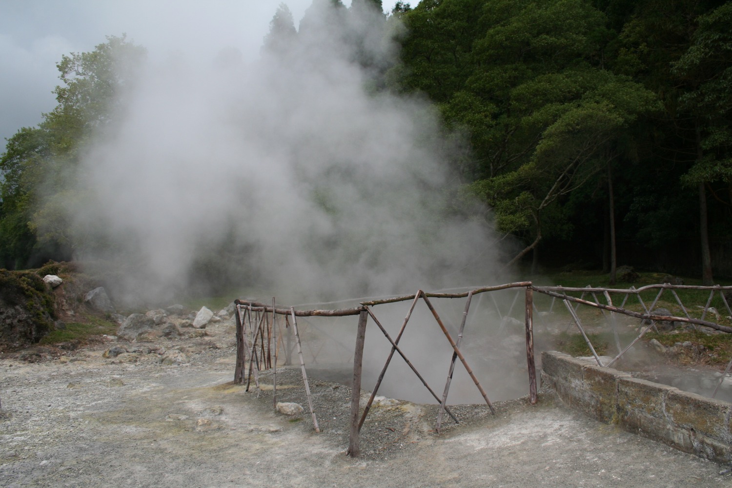 Heisse Quellen in Furnas