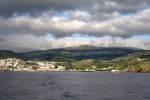 Blick zurück auf Faial