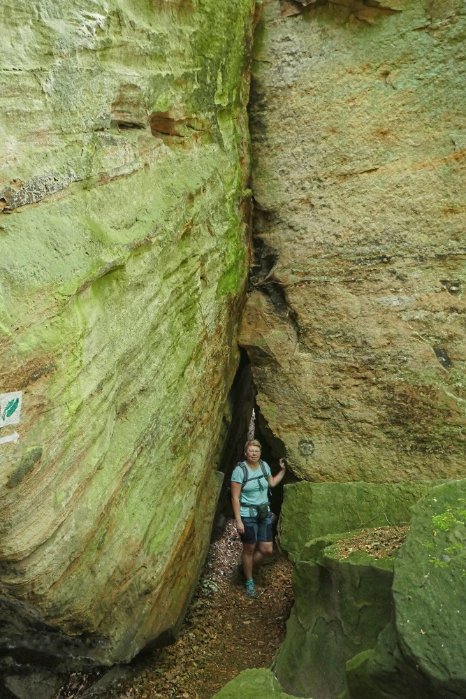 NaturWanderPark delux: Felsenweg - Berdorf - Mandrack-Passage