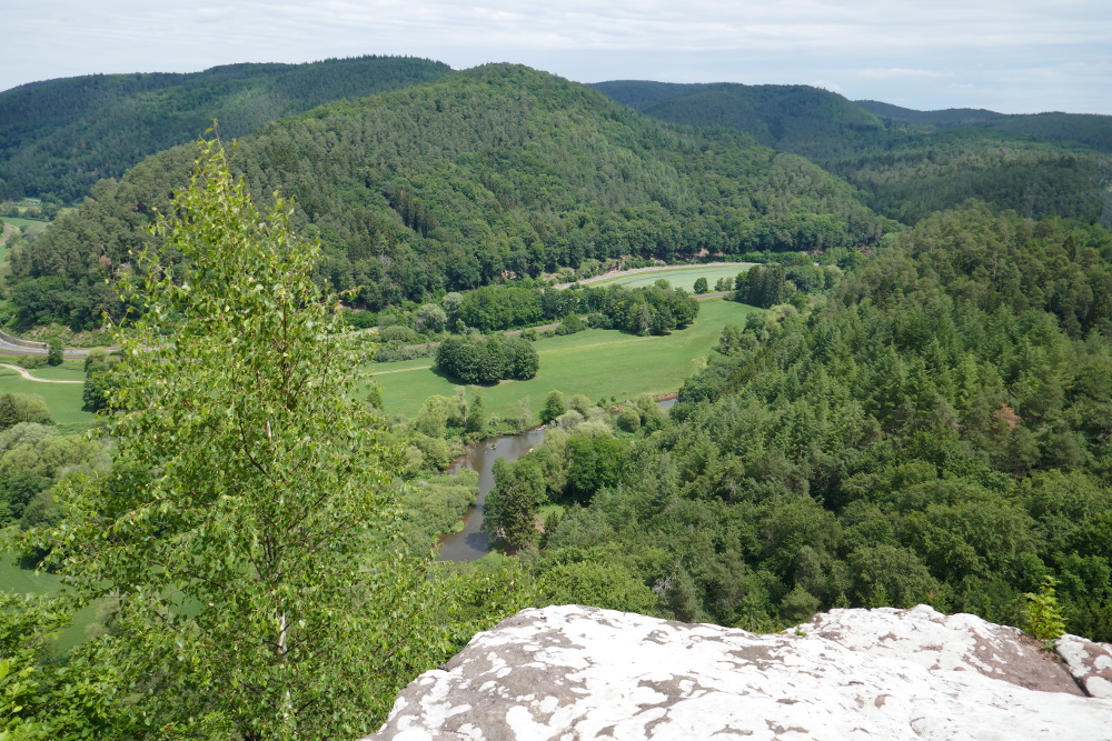 Premiumwanderweg Römerpfad - Blick von der Geyersley