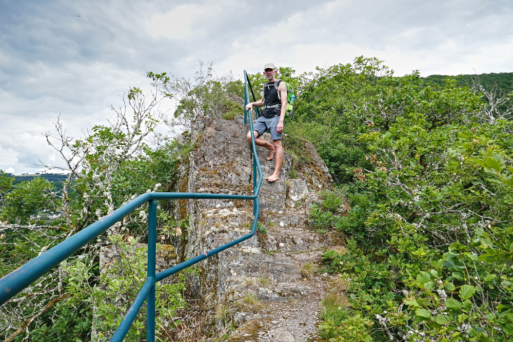 NaturWanderPark delux: Nat’Our Route 5 – Vianden-Falkenstein - Abstieg nach Vianden