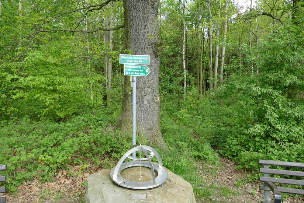 Malerweg #1 - Koordinatenstein 51° Nord 14° Ost
