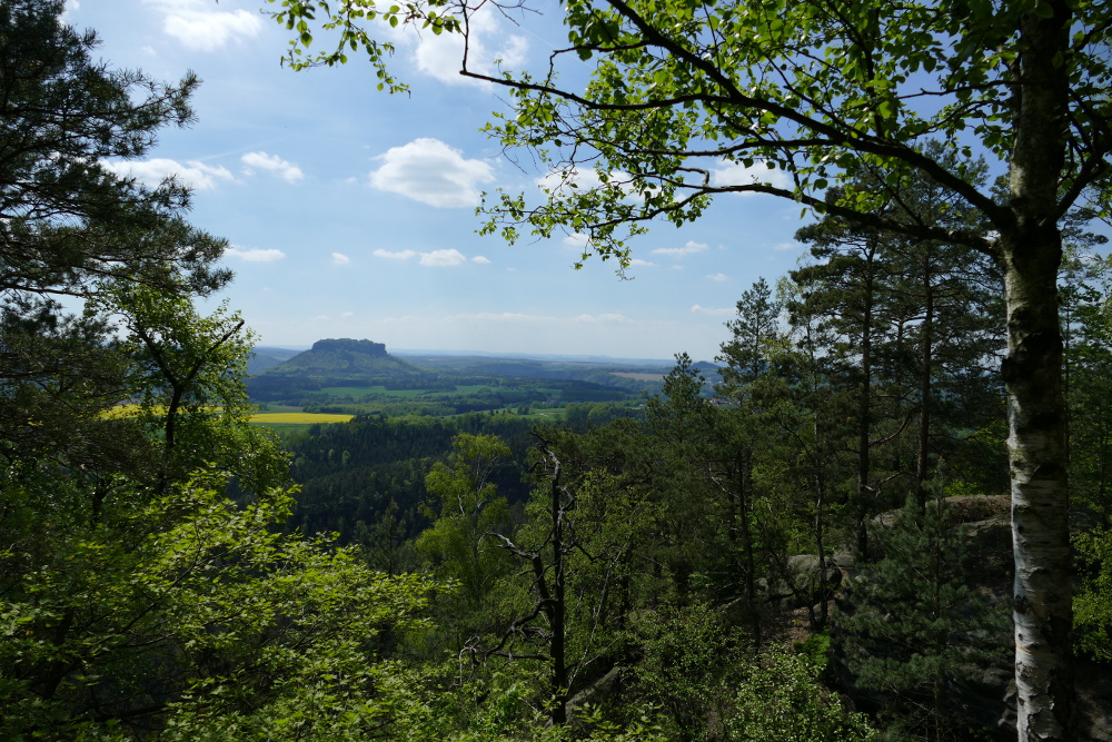 Malerweg #3 - Ausblick kurz hinter Waitzdorf