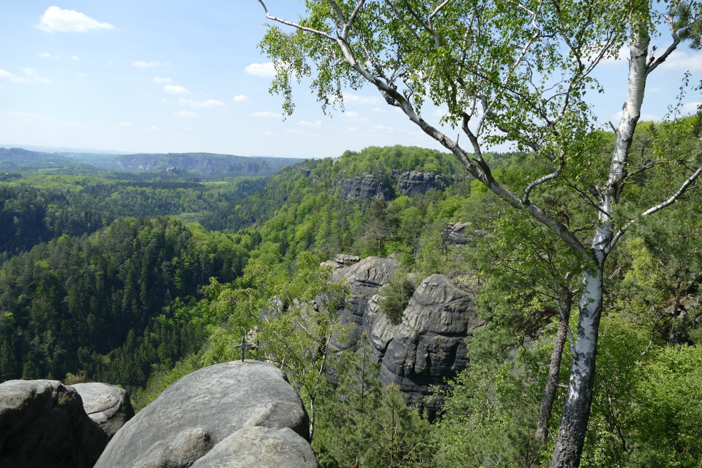 Malerweg #3 - Ausblick kurz hinter Waitzdorf