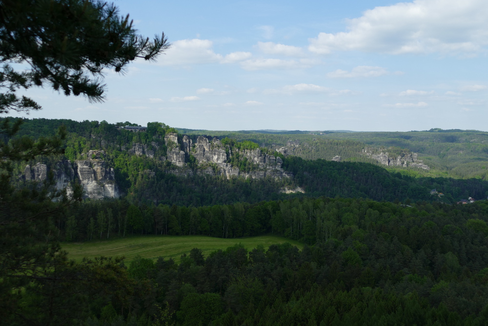 Malerweg #7 - Blick auf die Bastei