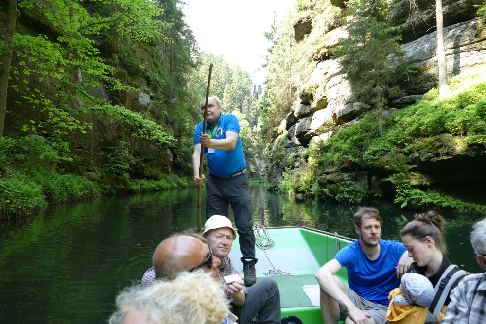 Prebischtor und Kamnitzklamm - Kahnfahrt in der Kamnitzklamm