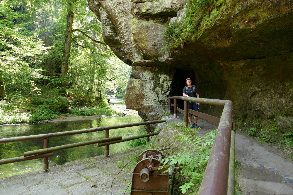 Prebischtor und Kamnitzklamm - In der Kamnitzklamm