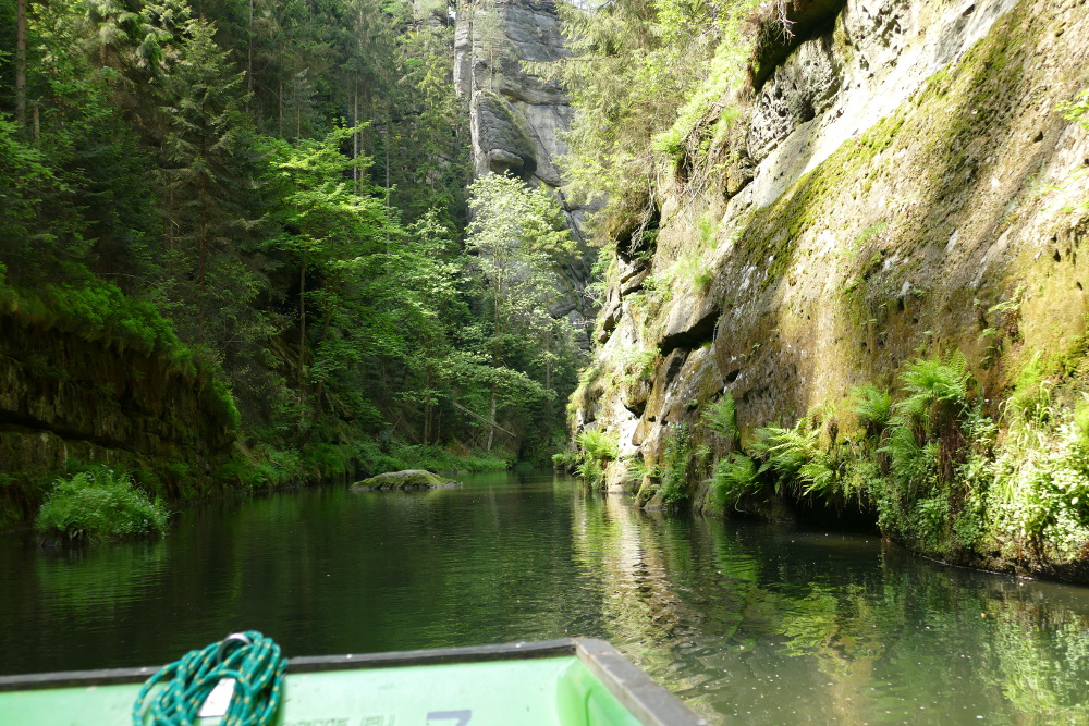 Prebischtor und Kamnitzklamm - Kahnfahrt in der Kamnitzklamm