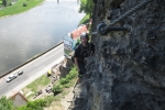 Klettersteig in Děčín