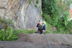 Klettersteig in Děčín