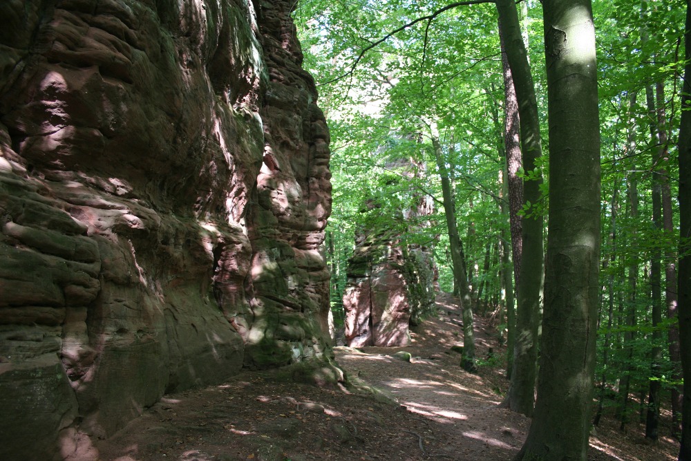 Felsenland Sagenweg - Fladensteine