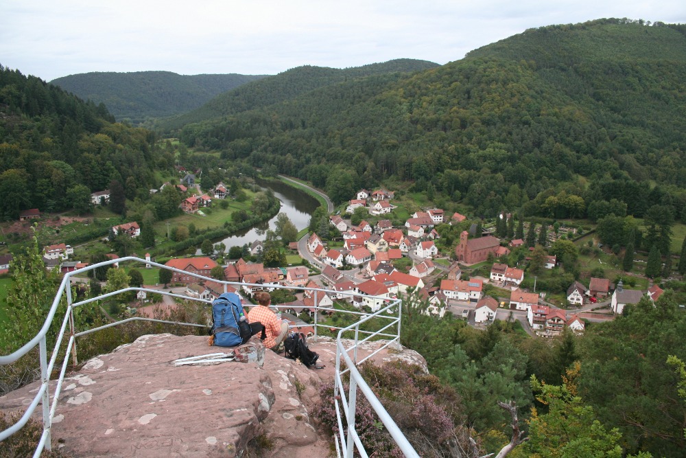 Felsenland Sagenweg - Pfaffenfels über Schönau
