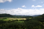 Felsenland Sagenweg - Blick von Burg Drachenfels