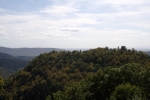 Felsenland Sagenweg - Die Hohenburg in Sichtweite