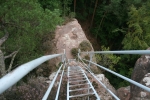 Felsenland Sagenweg - Leiter zum Pfaffenfels