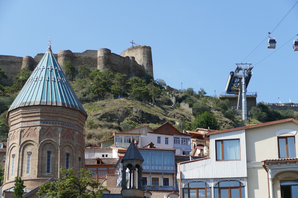 Georgien - Tiflis, Festung Nariqala