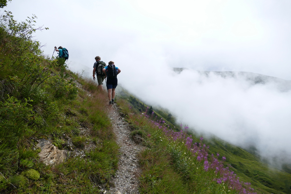 Georgien - Wanderung über den Baki-Pass