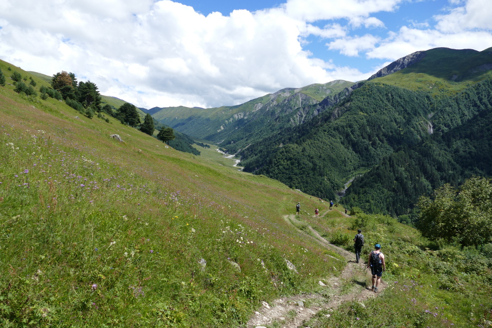 Georgien - Wanderung von Mulashi nach Adishi