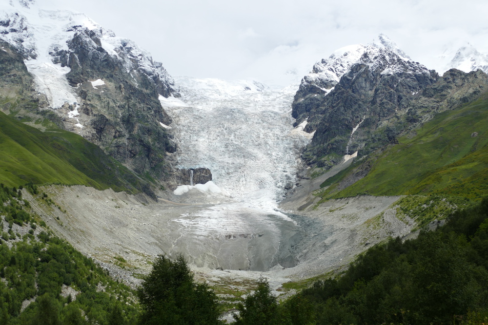 Georgien - Adishi-Gletscher