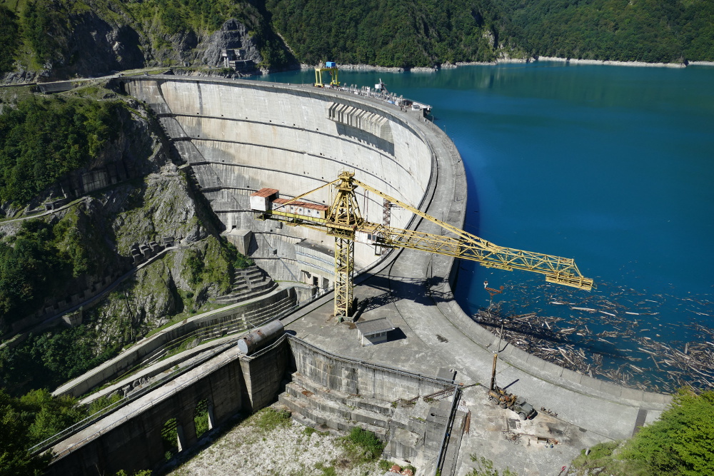 Georgien - Enguri-Staumauer