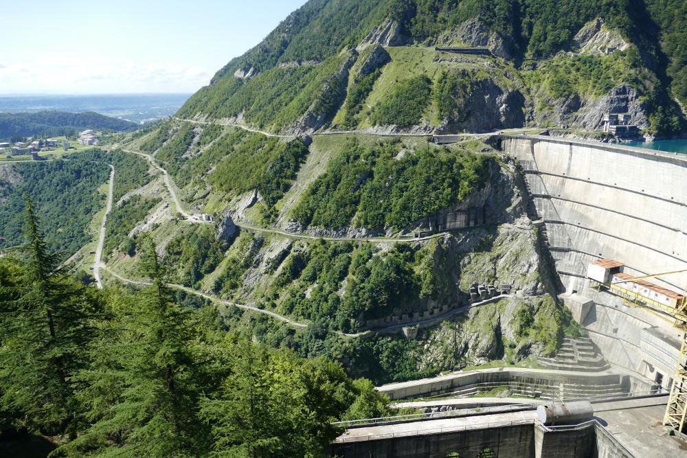 Georgien - Enguri-Staumauer