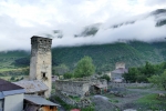 Georgien - Wehrturm in Mulashi