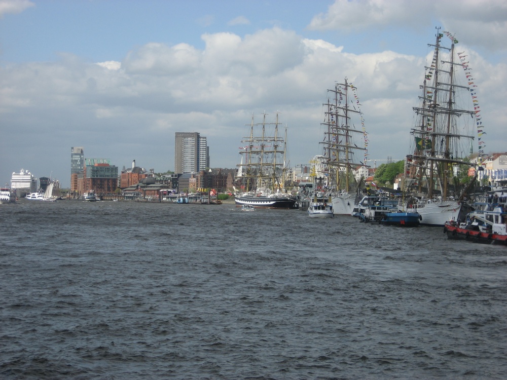 Hafengeburtstag Hamburg: Hafenpanorama