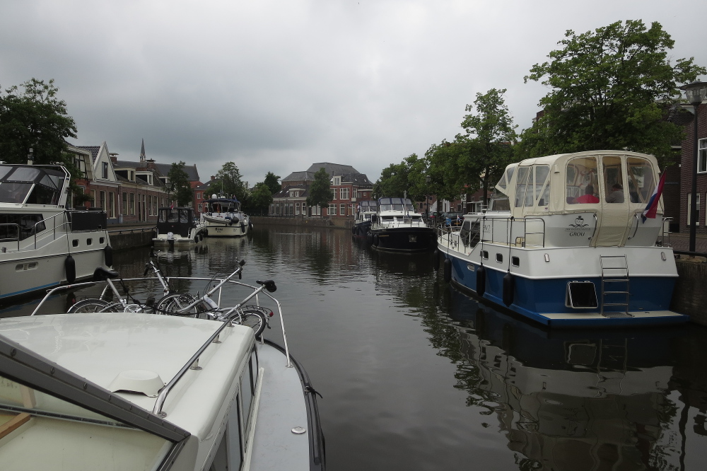 Mit dem Hausboot durch Friesland - Sneek