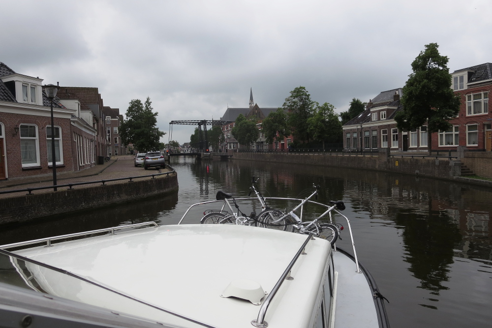 Mit dem Hausboot durch Friesland - Sneek