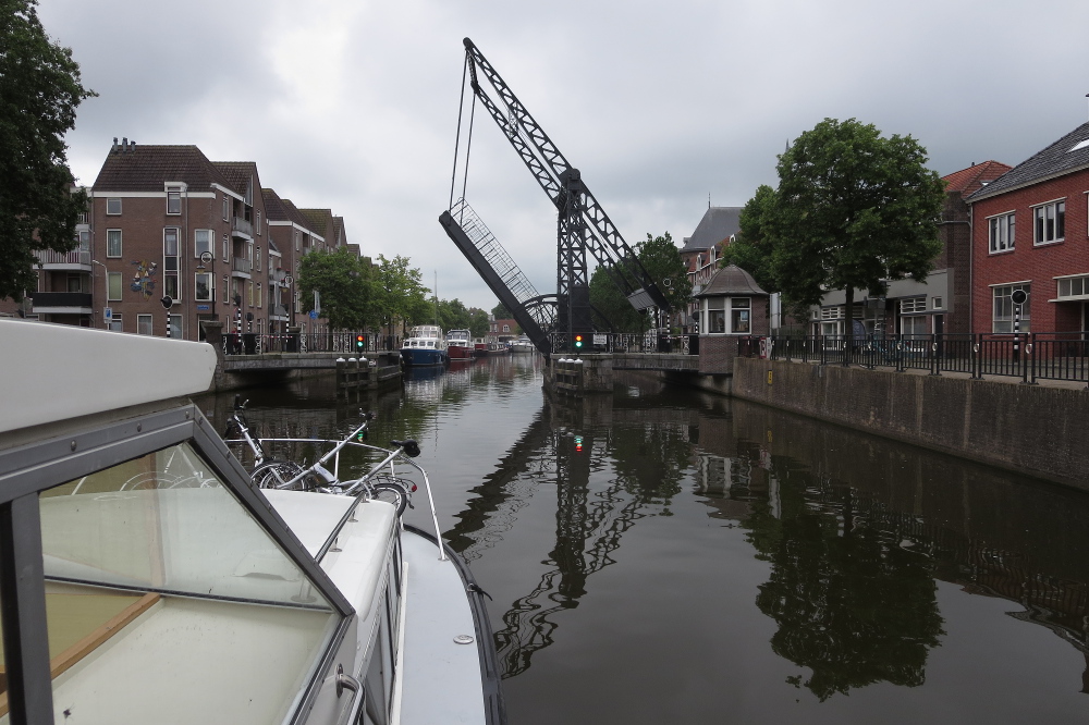 Mit dem Hausboot durch Friesland - Sneek