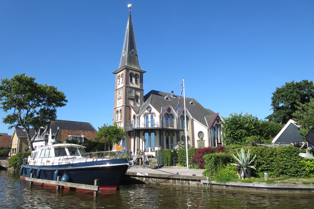 Mit dem Hausboot durch Friesland - Woudsend