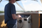 Mit dem Hausboot durch Friesland