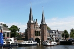 Mit dem Hausboot durch Friesland - Das Wassertor, Wahrzeichen von Sneek