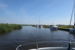 Mit dem Hausboot durch Friesland