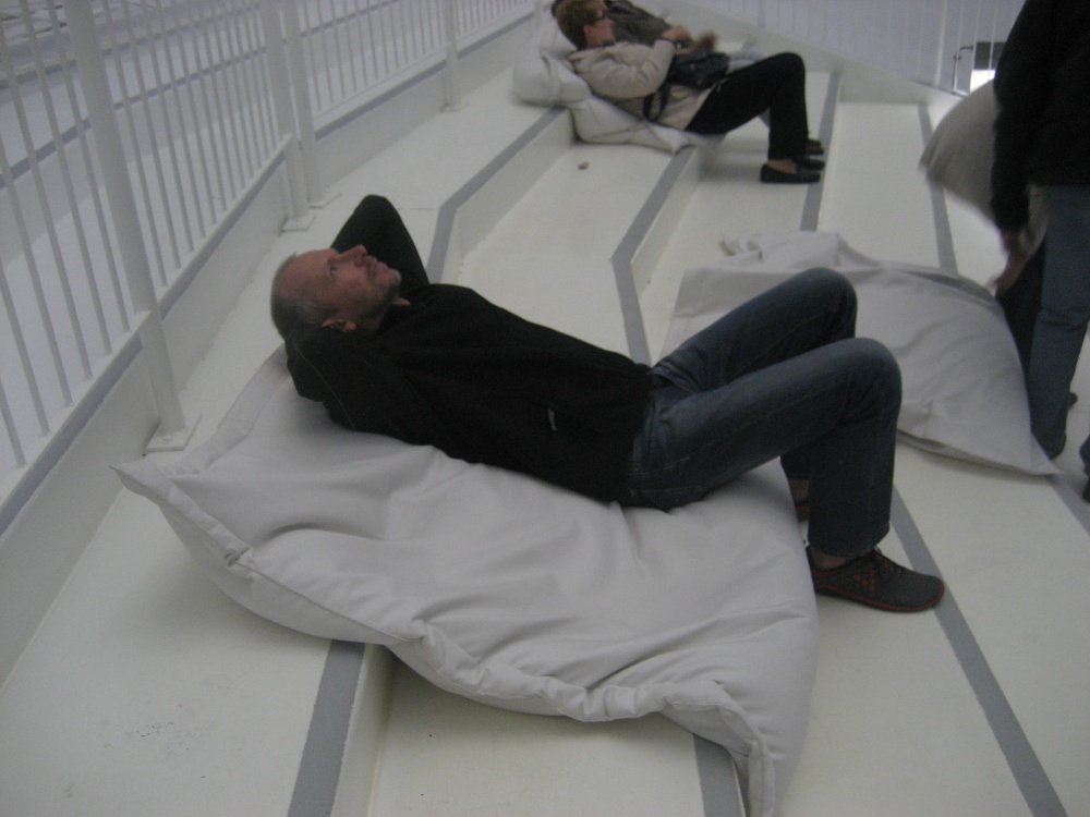 Im Inneren des Big Air Package
