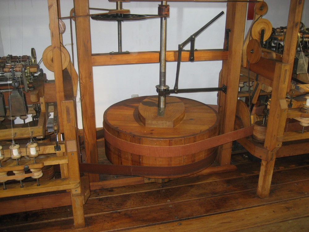 Anrieb der Spinnmaschine