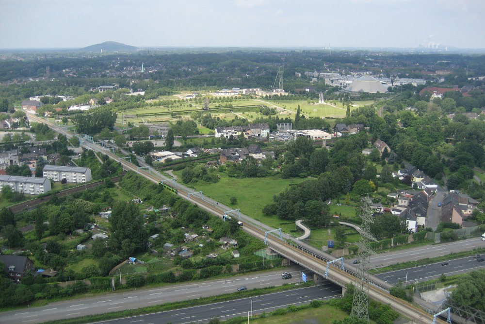 Gasometer Oberhausen - Ausblick von oben