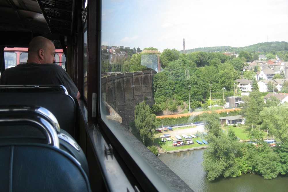 Teckel - Ruhr-Viadukt in Herdecke (Hinfahrt)