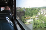 Teckel - Ruhr-Viadukt in Herdecke (Hinfahrt)