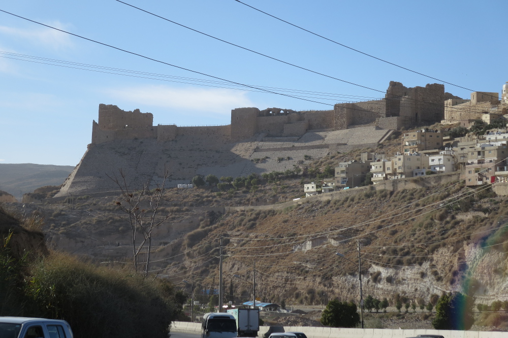 Jordanien - ehemalige Kreuzritterburg in Kerak