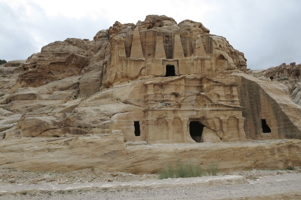 Jordanien – Petra, am Eingang des Siq