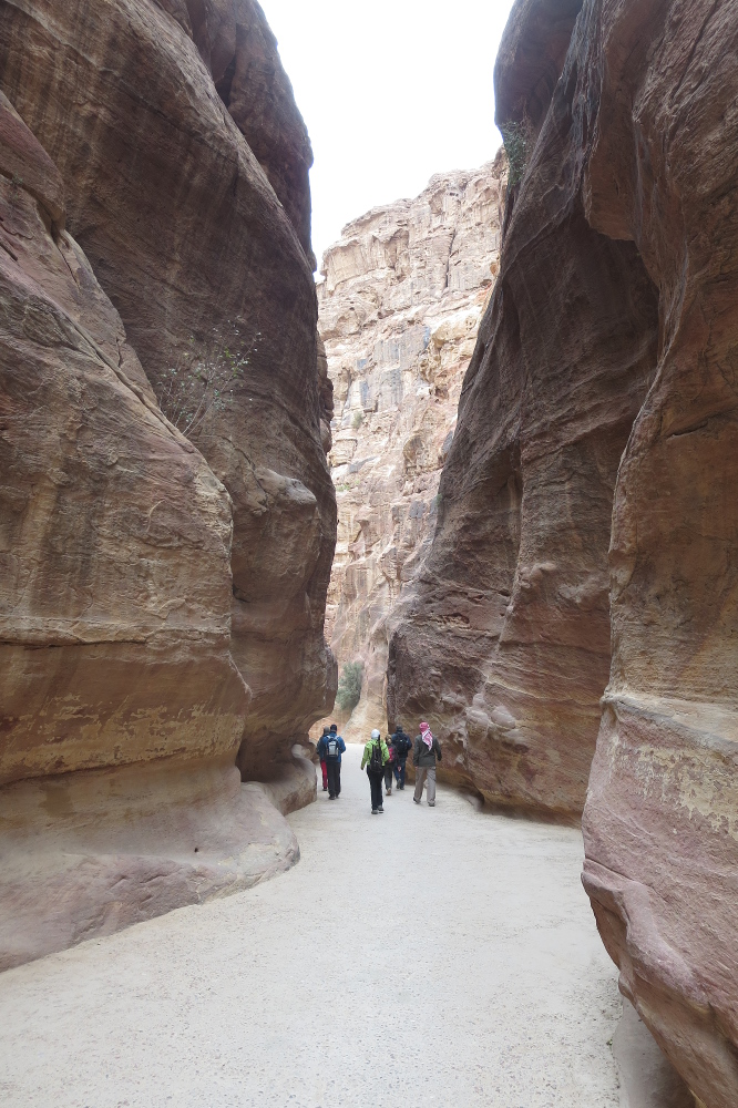 Jordanien – Petra, in der Schlucht