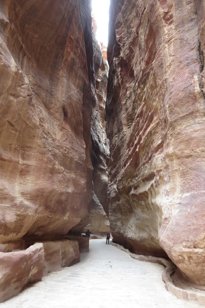 Jordanien – Petra, in der Schlucht