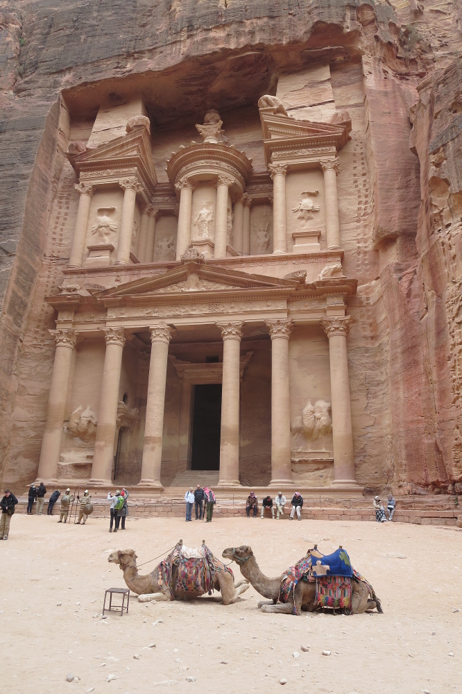 Jordanien – Petra, Al-Khazneh - das Schatzhaus